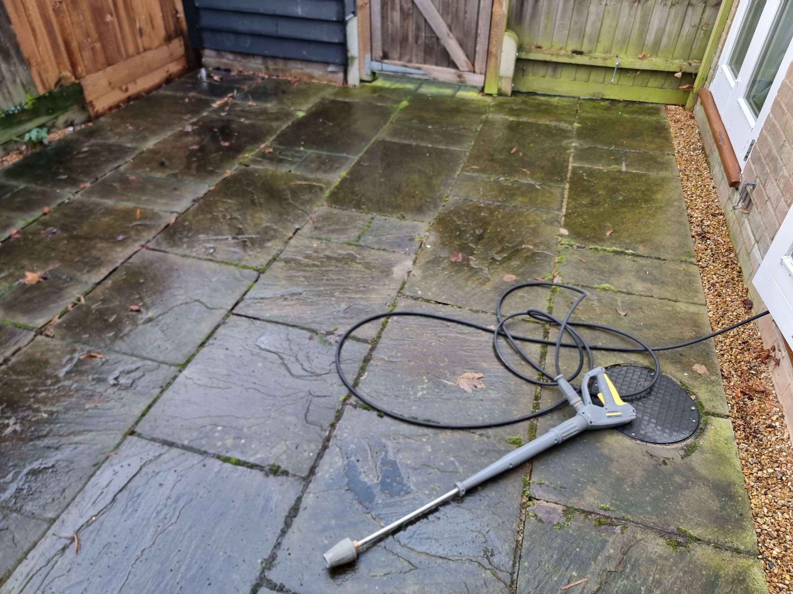Patio & Driveway Pressure Washing